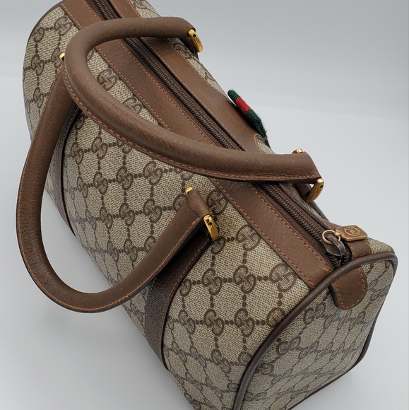 ๐ SOLD ๐ Gucci Vintage Boston Bag - Picture 4 of 14